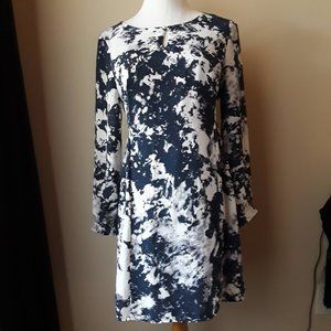 Paper Crown for Stitch Fix Shift Dress Navy/white